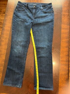 Chicos Dark Blue Women's Slim Straight Jeans